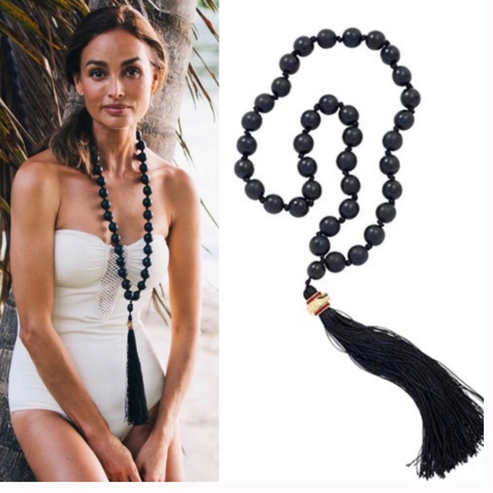 BRAND NEW India Hicks Komboloi Beaded necklace
